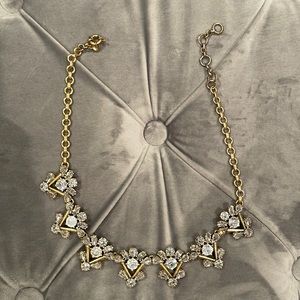 J. Crew crystal necklace